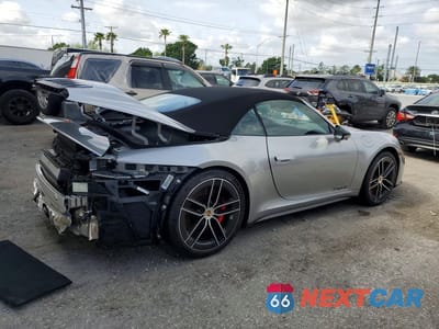 Trzecie zdjęcie samochodu z tyłu: 2025 PORSCHE 911 CARRERA GTS VIN:WP0CB2A99SS247332 - miniatura