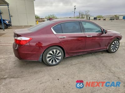 Trzecie zdjęcie samochodu z tyłu: 2014 HONDA ACCORD HYBRID EXL VIN:1HGCR6F5XEA001507 - miniatura