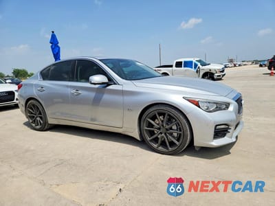 Czwarte zdjęcie samochodu z boku: 2017 INFINITI Q50 3.0T SPORT VIN:JN1EV7AP0HM735919 - miniatura