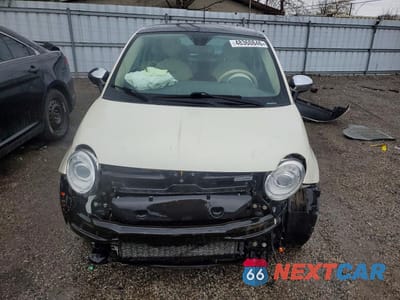 Piąte zdjęcie samochodu w środku: 2012 FIAT 500 LOUNGE VIN:3C3CFFCR8CT277712 - miniatura