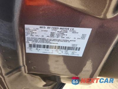 Zdjęcie 12 z 12 samochodu: 2010 FORD F150 SUPER CAB VIN:1FTEX1CW1AFB04650 - miniatura