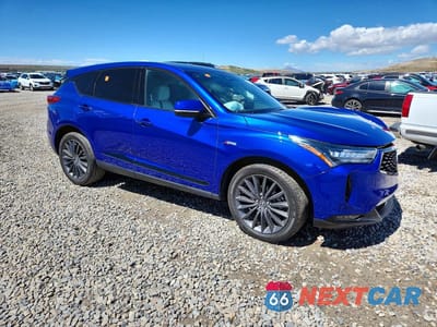 Czwarte zdjęcie samochodu z boku: 2023 ACURA RDX A-SPEC ADVANCE VIN:5J8TC2H88PL015463 - miniatura