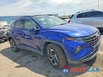 Czwarte zdjęcie samochodu z boku: 2024 HYUNDAI TUCSON LIMITED VIN:5NMJECDE3RH352676 - miniatura