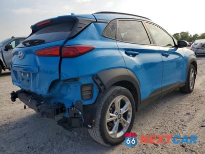 Trzecie zdjęcie samochodu z tyłu: 2023 HYUNDAI KONA VIN:KM8K62AB1PU968013 - miniatura