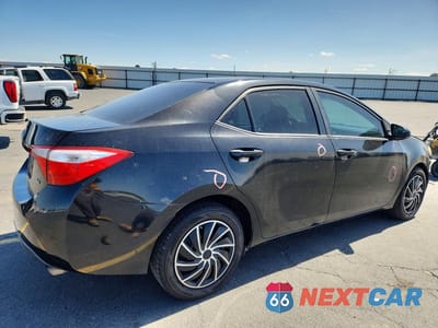 Trzecie zdjęcie samochodu z tyłu: 2015 TOYOTA COROLLA LE VIN:2T1BURHE9FC366927 - miniatura