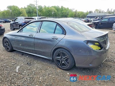 Drugie zdjęcie samochodu z przodu: 2020 MERCEDES-BENZ C 300 4MATIC VIN:W1KWF8EB6LR592642 - miniatura