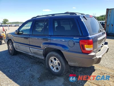 Drugie zdjęcie samochodu z przodu: 2000 JEEP GRAND CHEROKEE LAREDO VIN:1J4GW48S0YC187528 - miniatura