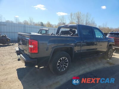 Trzecie zdjęcie samochodu z tyłu: 2017 GMC SIERRA K1500 SLE VIN:3GTU2MEC4HG325019 - miniatura