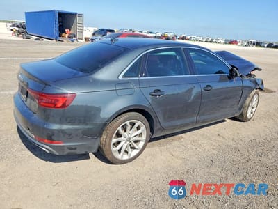 Trzecie zdjęcie samochodu z tyłu: 2019 AUDI A4 PREMIUM VIN:WAUGMAF48KA006383 - miniatura