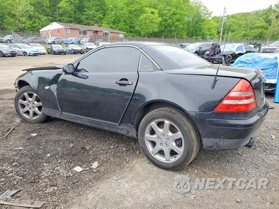 Drugie zdjęcie samochodu z przodu: 1998 MERCEDES-BENZ SLK 230 KOMPRESSOR VIN:WDBKK47F6WF071955 - miniatura