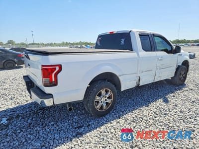 Trzecie zdjęcie samochodu z tyłu: 2017 FORD F150 SUPER CAB VIN:1FTEX1CF4HFB18407 - miniatura