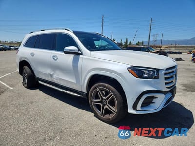 Czwarte zdjęcie samochodu z boku: 2025 MERCEDES-BENZ GLS 450 4MATIC VIN:4JGFF5KE3SB331043 - miniatura