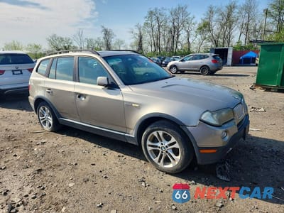 Czwarte zdjęcie samochodu z boku: 2007 BMW X3 3.0SI VIN:WBXPC93407WF10192 - miniatura
