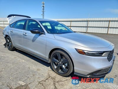 Czwarte zdjęcie samochodu z boku: 2024 HONDA ACCORD HYBRID SPORT-L VIN:1HGCY2F79RA068182 - miniatura