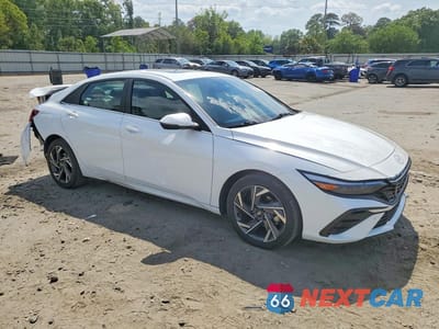 Czwarte zdjęcie samochodu z boku: 2024 HYUNDAI ELANTRA HYBRID LIMITED VIN:KMHLN4DJ2RU097504 - miniatura