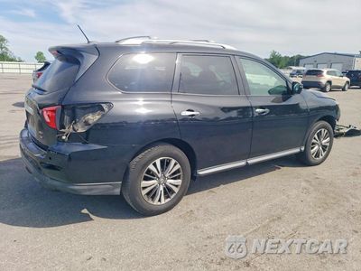 Trzecie zdjęcie samochodu z tyłu: 2018 NISSAN PATHFINDER SV VIN:5N1DR2MM2JC643400 - miniatura