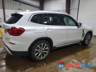 Trzecie zdjęcie samochodu z tyłu: 2019 BMW X3 XDRIVE30I VIN:5UXTR9C58KLP94650 - miniatura