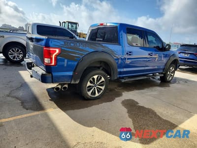 Trzecie zdjęcie samochodu z tyłu: 2017 FORD F150 SUPERCREW VIN:1FTEW1EF6HFA60977 - miniatura