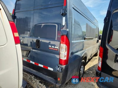 Trzecie zdjęcie samochodu z tyłu: 2019 RAM PROMASTER 3500 DELIVERY VAN VIN:3C6URVJG0KE545195 - miniatura