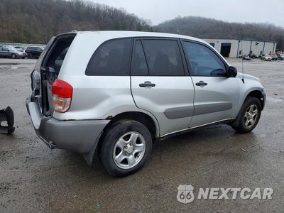 Trzecie zdjęcie samochodu z tyłu: 2002 TOYOTA RAV4 BASE VIN:JTEHH20V526044834 - miniatura