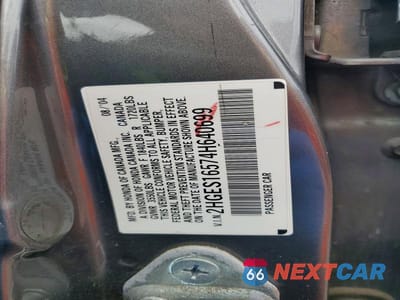 Zdjęcie 12 z 12 samochodu: 2004 HONDA CIVIC LX VIN:2HGES16574H640699 - miniatura