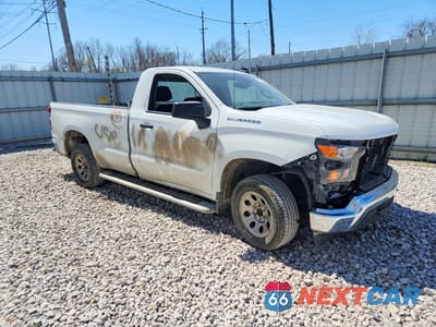 Czwarte zdjęcie samochodu z boku: 2025 CHEVROLET SILVERADO C1500 VIN:3GCNAAED2SG394734 - miniatura