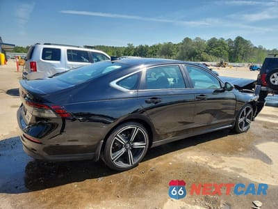Trzecie zdjęcie samochodu z tyłu: 2025 HONDA ACCORD HYBRID SPORT VIN:1HGCY2F54SA027494 - miniatura