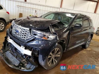 2020 FORD EXPLORER PLATINUM 1FM5K8HC0LGA51549 - główne zdjęcie licytacji z USA - miniatura