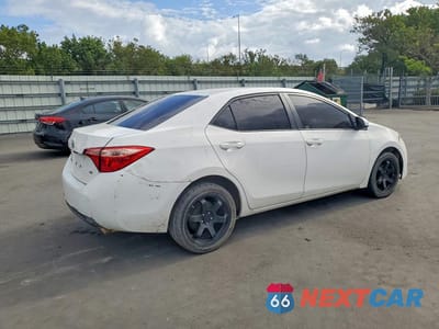 Trzecie zdjęcie samochodu z tyłu: 2019 TOYOTA COROLLA LE VIN:2T1BURHE9KC189483 - miniatura