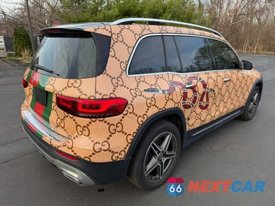 Trzecie zdjęcie samochodu z tyłu: 2022 MERCEDES-BENZ GLB 250 4MATIC VIN:W1N4M4HB4NW252219 - miniatura