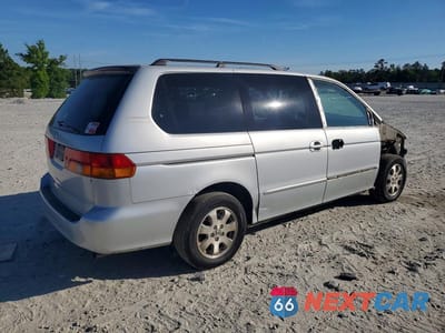 Trzecie zdjęcie samochodu z tyłu: 2002 HONDA ODYSSEY EX VIN:2HKRL18622H507209 - miniatura