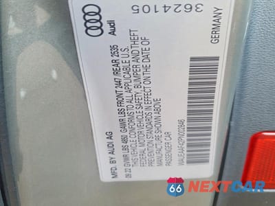 Zdjęcie 12 z 12 samochodu: 2023 AUDI A4 PREMIUM PLUS 45 VIN:WAUEAAF42PN002846 - miniatura