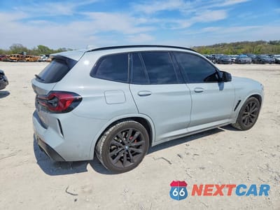 Trzecie zdjęcie samochodu z tyłu: 2023 BMW X3 M40I VIN:5UX83DP01P9P33878 - miniatura