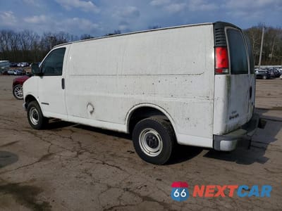 Drugie zdjęcie samochodu z przodu: 2002 GMC SAVANA G2500 DELIVERY VAN VIN:1GTGG25R521904260 - miniatura