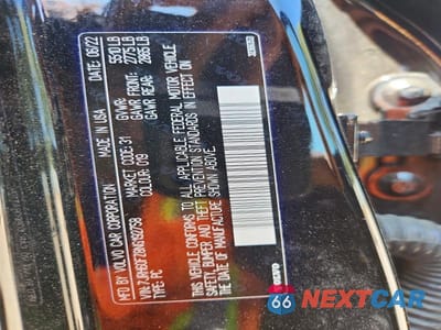 Zdjęcie 13 z 13 samochodu: 2022 VOLVO S60 T8 RECHARGE R-DESIGN EXPRESSIO VIN:7JRH60FZ8NG192758 - miniatura