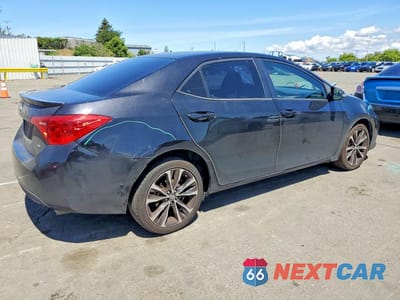 Trzecie zdjęcie samochodu z tyłu: 2018 TOYOTA COROLLA SE VIN:2T1BURHE1JC031475 - miniatura