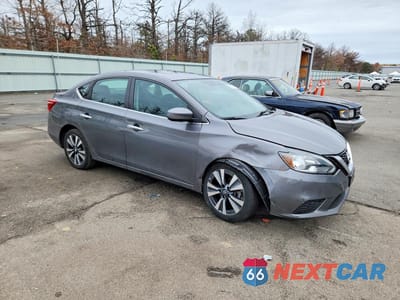 Czwarte zdjęcie samochodu z boku: 2019 NISSAN SENTRA SV VIN:3N1AB7AP7KY395079 - miniatura