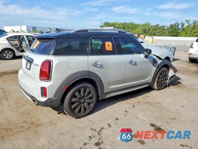 Trzecie zdjęcie samochodu z tyłu: 2022 MINI COOPER S COUNTRYMAN VIN:WMZ53BR07N3P10529 - miniatura