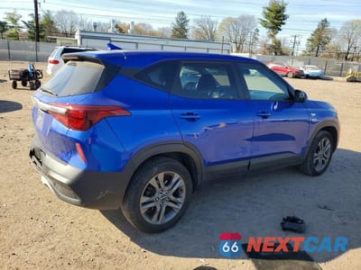 Trzecie zdjęcie samochodu z tyłu: 2022 KIA SELTOS LX VIN:KNDEPCAA7N7288382 - miniatura