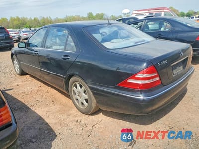 Drugie zdjęcie samochodu z przodu: 2001 MERCEDES-BENZ S 500 VIN:WDBNG75J31A159939 - miniatura