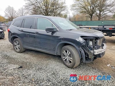 Czwarte zdjęcie samochodu z boku: 2017 HONDA PILOT EXL VIN:5FNYF6H69HB000296 - miniatura