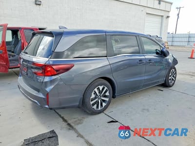 Trzecie zdjęcie samochodu z tyłu: 2025 HONDA ODYSSEY EXL VIN:5FNRL6H64SB038684 - miniatura