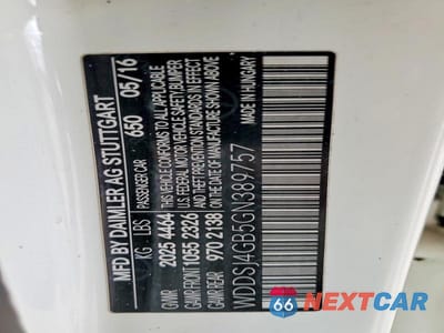 Zdjęcie 12 z 12 samochodu: 2016 MERCEDES-BENZ CLA 250 4MATIC VIN:WDDSJ4GB5GN389757 - miniatura