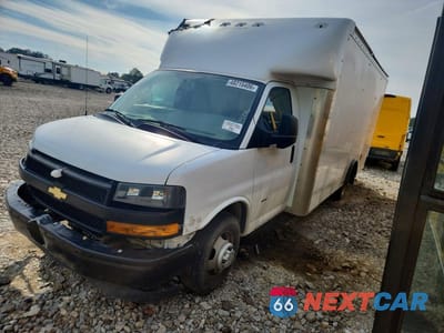 2022 CHEVROLET EXPRESS EXT CUTAWAY 6.6L V8 1HA3GTC75NN005820 - główne zdjęcie licytacji z USA - miniatura