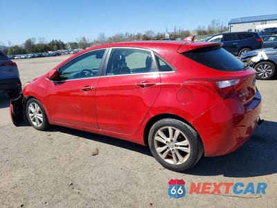 Drugie zdjęcie samochodu z przodu: 2013 HYUNDAI ELANTRA GT BASE VIN:KMHD35LE8DU086777 - miniatura