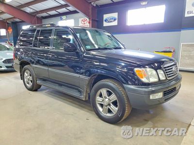 Czwarte zdjęcie samochodu z boku: 2006 LEXUS LX 470 VIN:JTJHT00W764015009 - miniatura