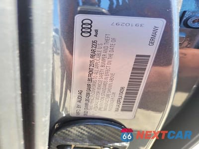 Zdjęcie 12 z 12 samochodu: 2020 AUDI A3 PREMIUM VIN:WAUAUGFF9LA104396 - miniatura