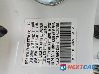 Zdjęcie 12 z 12 samochodu: 2014 HONDA INSIGHT VIN:JHMZE2H31ES000148 - miniatura