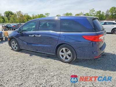 Drugie zdjęcie samochodu z przodu: 2019 HONDA ODYSSEY EXL VIN:5FNRL6H70KB056544 - miniatura