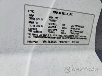 Zdjęcie 13 z 13 samochodu: 2023 TESLA MODEL Y VIN:7SAYGDEE6PA080071 - miniatura